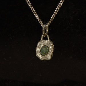Opal pendant one off