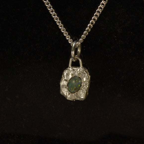 Opal pendant one off