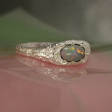 Oval opal ring - Size 7