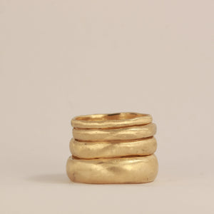 plain uneven bands