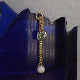 clown pearl stud earring