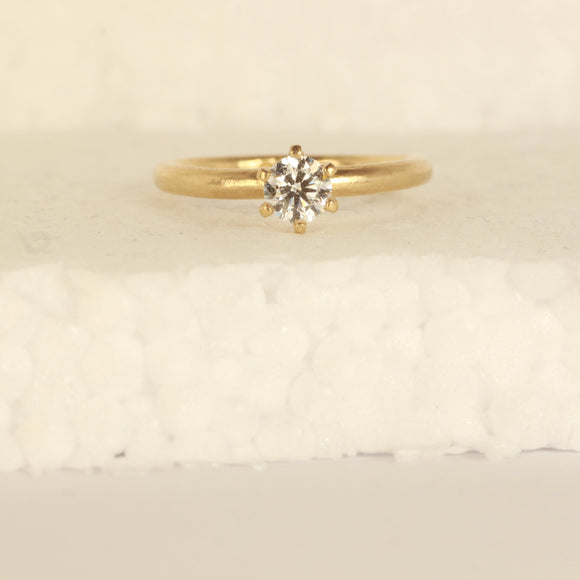 solitare diamond ring - Size
