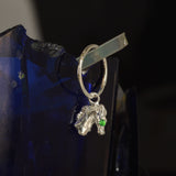 Concerned baby horse earring