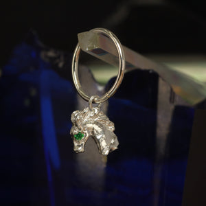 Concerned baby horse earring