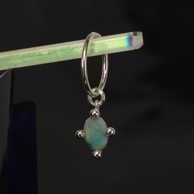 opal hanging hoop 1