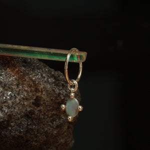 opal hanging hoop 9