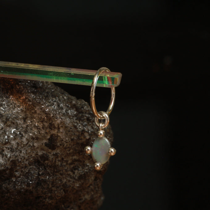 opal hanging hoop 9