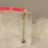 Clip on pendant earring