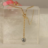 Clip on pendant earring