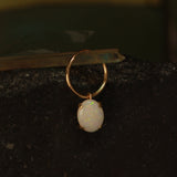 Coober pedy opal earrings