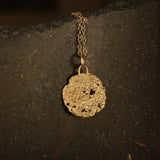 19mm sandcast chip pendant