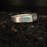 Opal big rig ring #3 - Size 7.25 / O