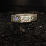 Opal big rig ring #3 - Size 7.25 / O