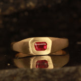 Ruby uneven ring