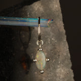 Opal hanging hoop 20