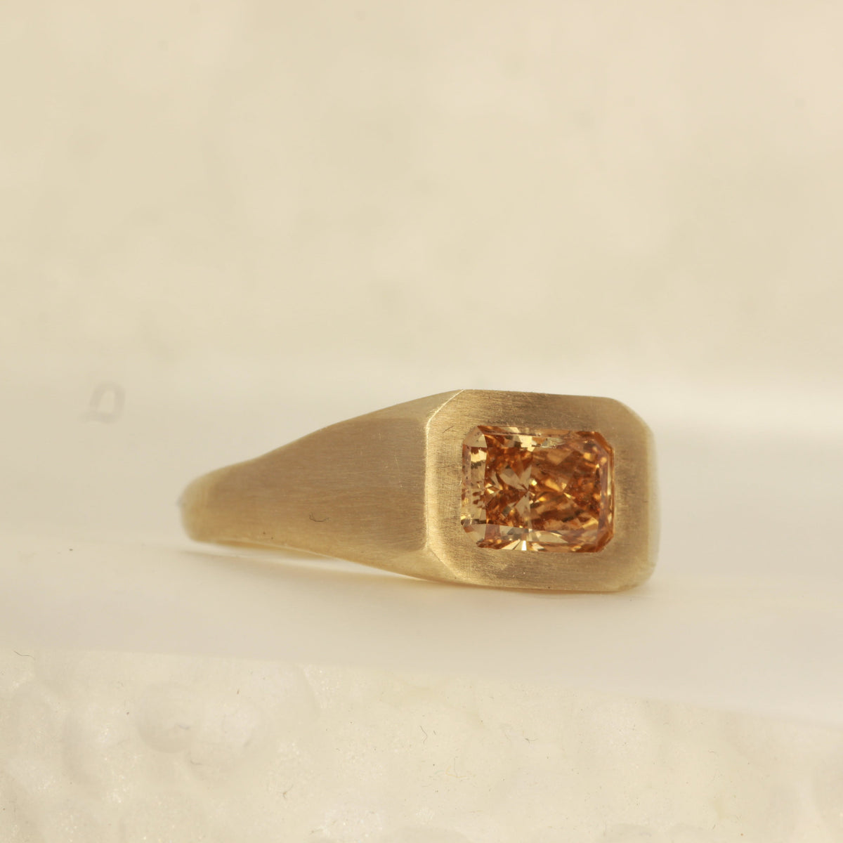 Yellow radiant cut signet – bonus prize