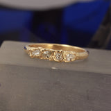 Melted diamond band - Odd shapes