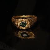 Teal sapphire sandcast - Size 5