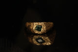 Teal sapphire sandcast - Size 5