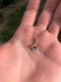 tiny gold pendant