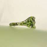 green and black signet