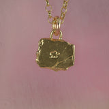 Lucky Clover Pendant - Gold
