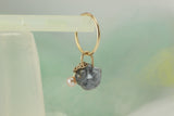 Pearl earring (with mini pearl keyring)