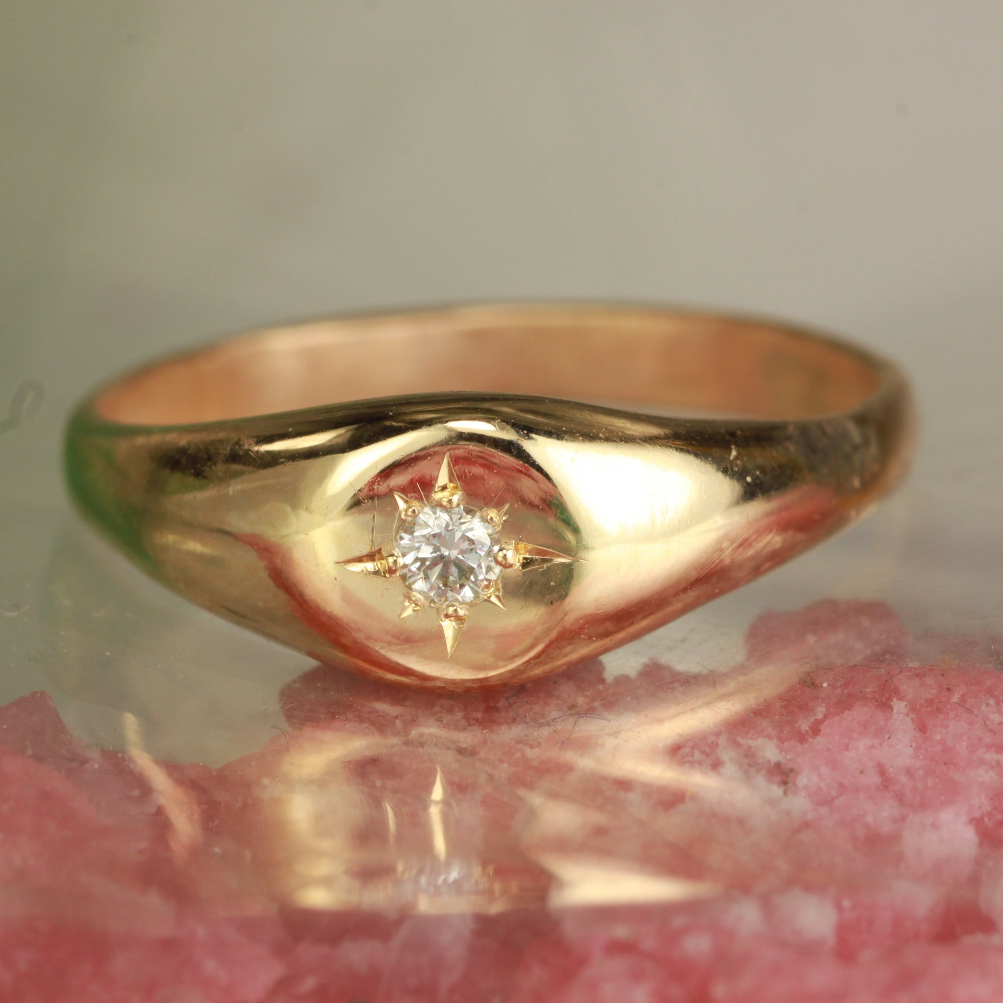 Diamond sun ring deals