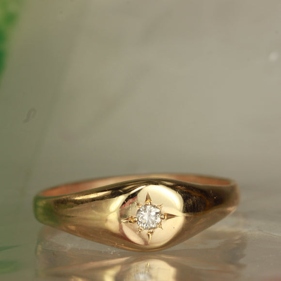 diamond sun ring