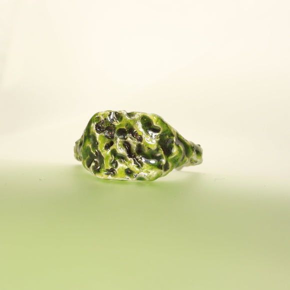 green and black signet