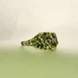 green and black signet