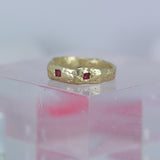 flat top ruby ring