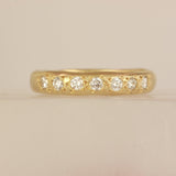 Smooth diamond band