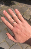 diamond sun ring